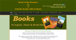 Desktop Screenshot of breadofthepresence.com